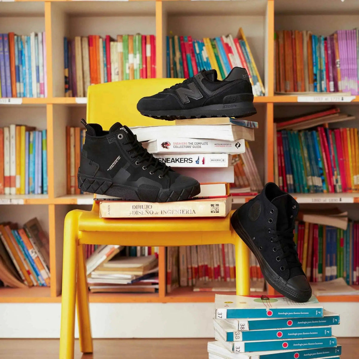 Zapatilla New Balance 574 Hombre Negro