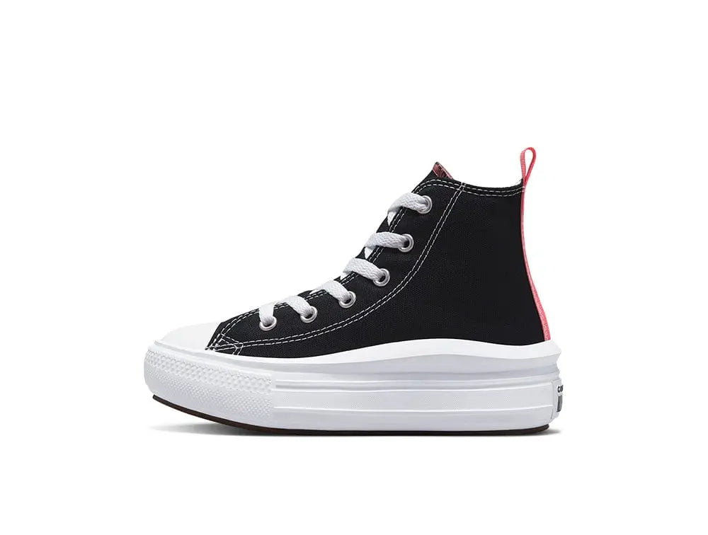 Zapatilla Converse Chuck T Eva Lift Niños Negro