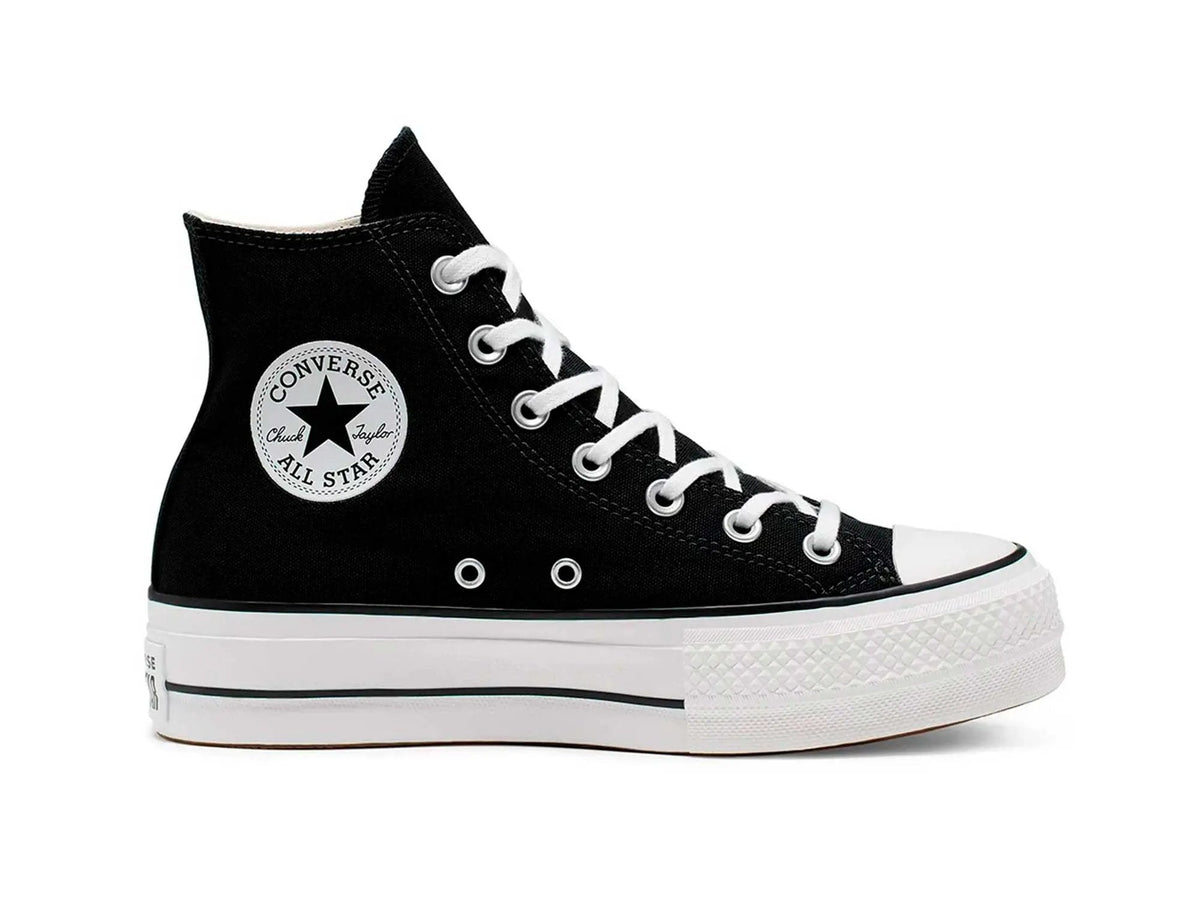 Zapatilla Converse Chuck Taylor Hi Plataforma Mujer Negro