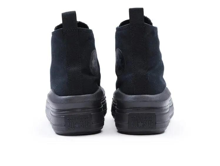 Zapatilla Converse Chuck Taylor Move Plataforma Mujer Mono Negro