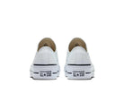 Zapatilla Converse Chuck Taylor Plataforma Cuero Mujer Blanco