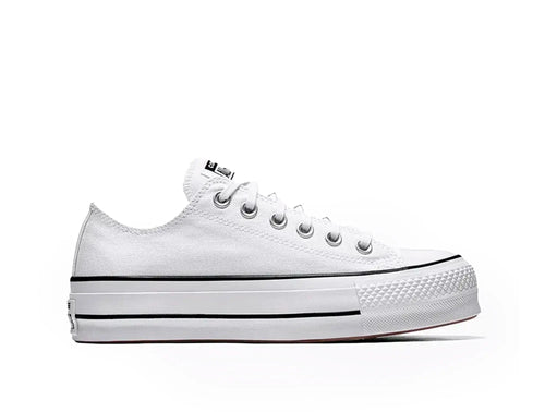 Zapatilla Converse Chuck Taylor Plataforma Mujer Blanco