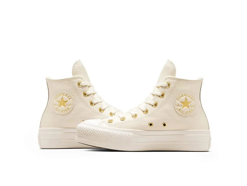 Zapatilla Converse Lift Mono Leather Mujer Blanco