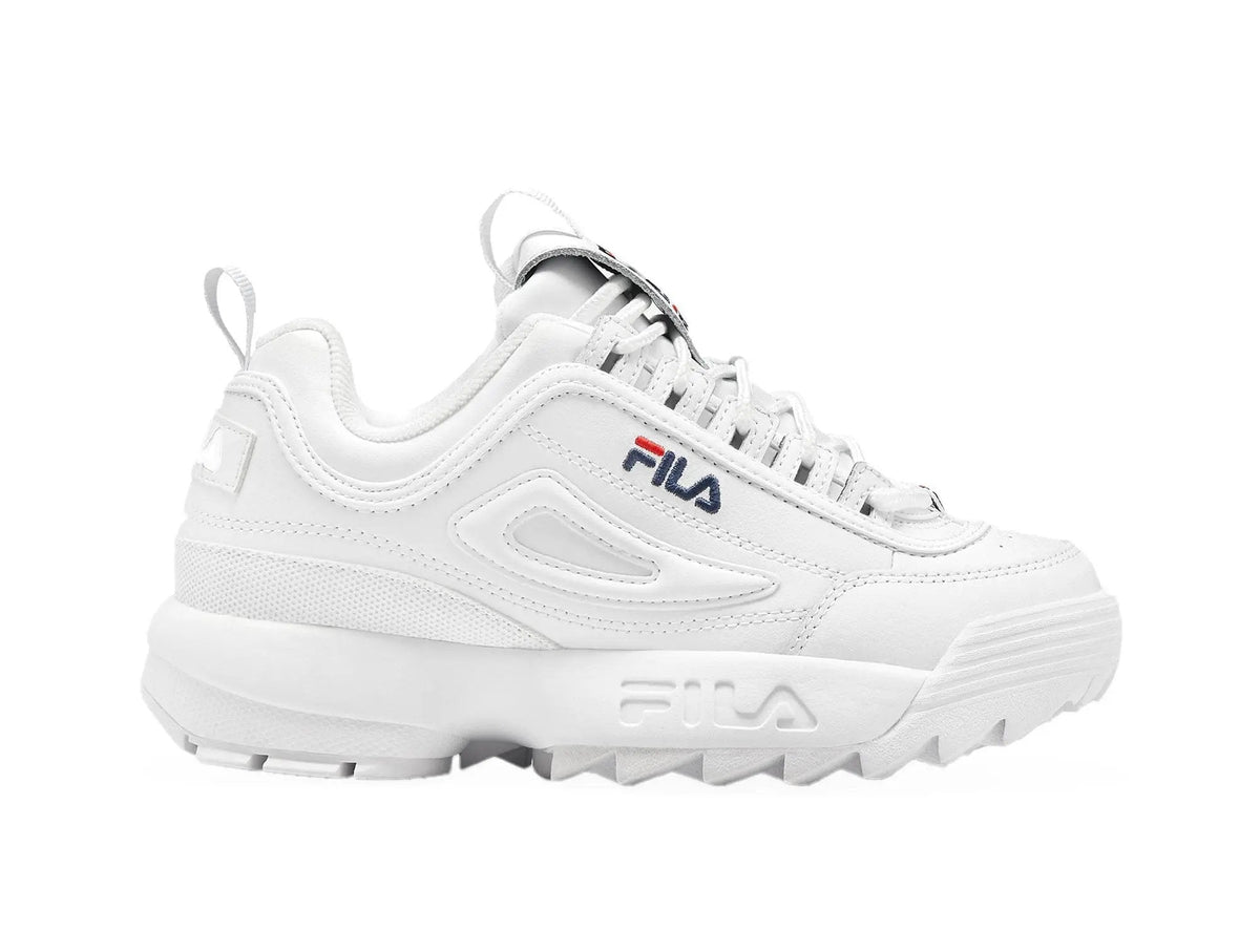 Zapatilla Fila Disruptor II Premium Mujer Mono Blanco