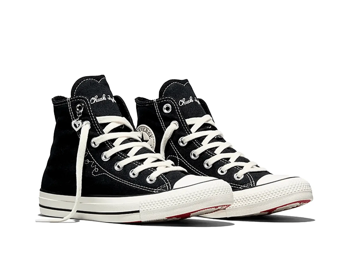 Zapatillas Converse Chuck Taylor Hi (San Valentin) Mujer Negro