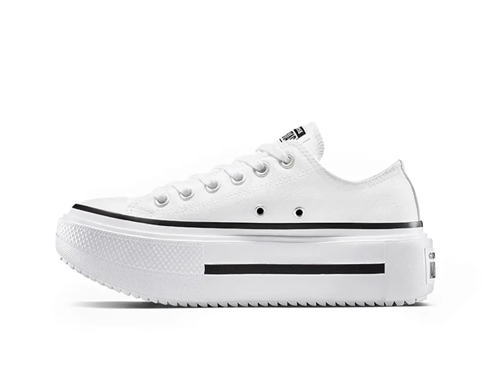 Zapatillas Converse Chuck Taylor Lift Double Stack Mujer Blanco