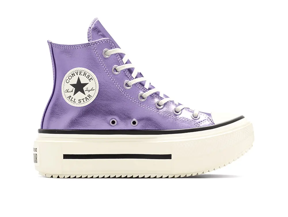 Zapatillas Converse Chuck Taylor Lift Double Stack Mujer Lila