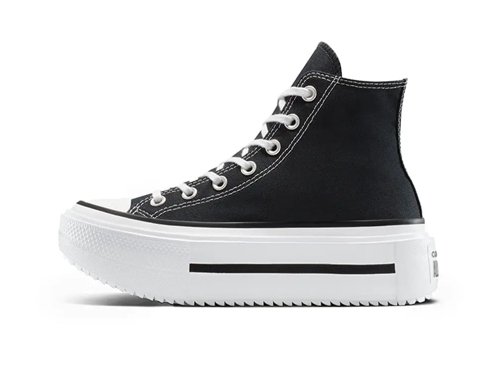 Zapatillas Converse Chuck Taylor Lift Double Stack Mujer Negro