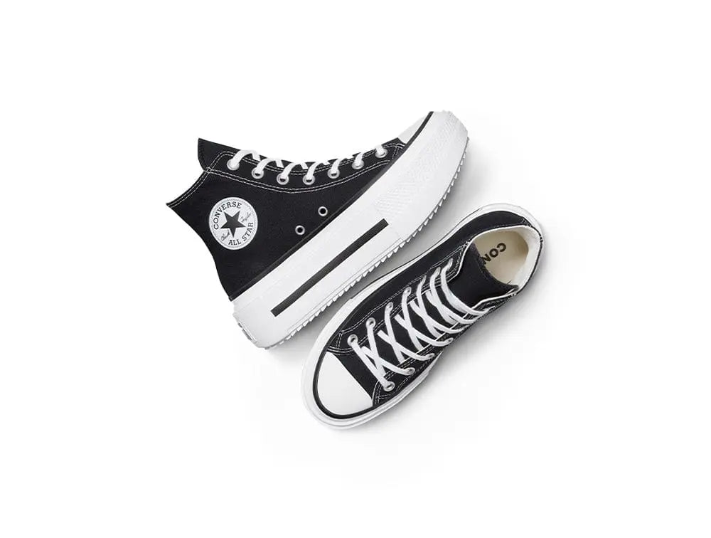 Zapatillas Converse Chuck Taylor Lift Double Stack Mujer Negro