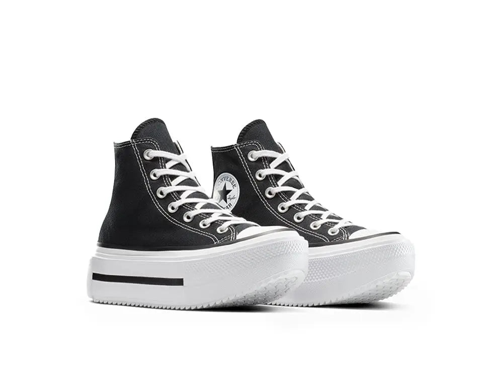 Zapatillas Converse Chuck Taylor Lift Double Stack Mujer Negro