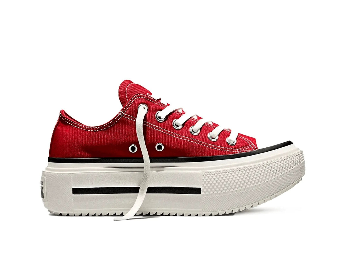 Zapatillas Converse Double Stack Hi (San Valentin) Mujer Rojo