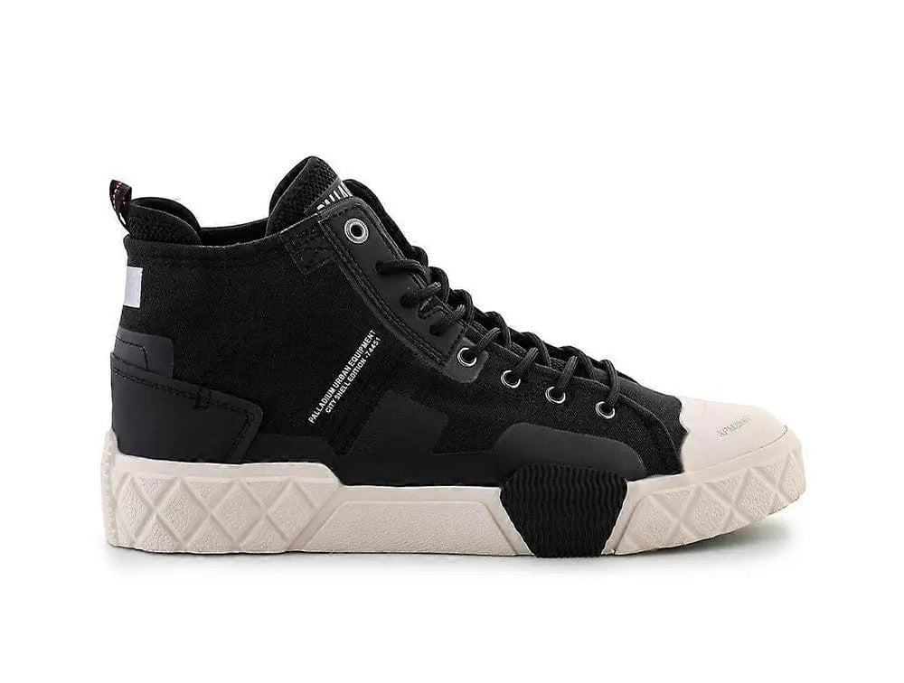Zapatillas Palladium Ace City Shell Chuk 2 Unisex Negro